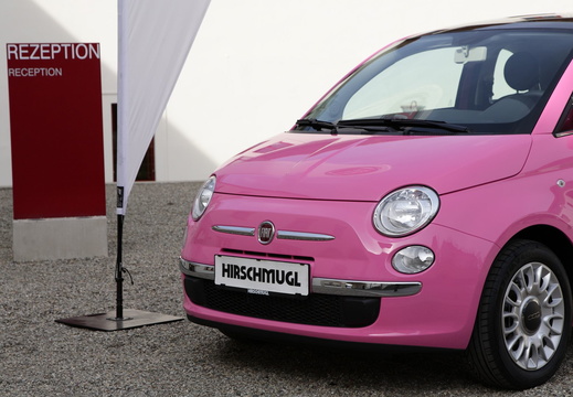 Fiat 500 pink ("Barbie") 