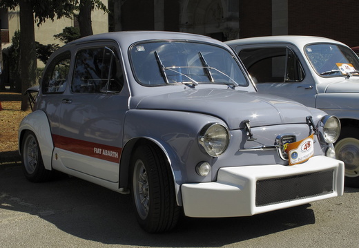 Serie: Fiat Abarth 1000 TC mit dem typischen Ölkühler 