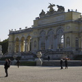 Die Gloriette im Schlosspark von Schloss Schönbrunn 