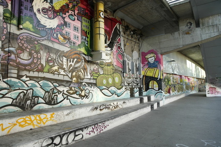 Serie: Graffiti, Hauptbrücke Graz - 4 