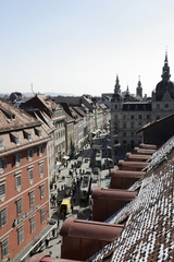 Blick über die Grazer Altstadt 