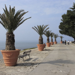 Izola Serie: Promenade am Strand 