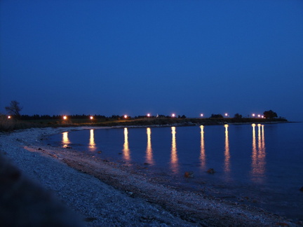 Meerespromenade am Abend 