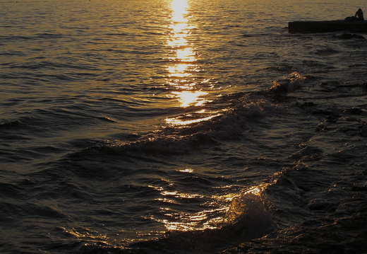 Serie: Sonnenuntergang an der kroatischen Küste 