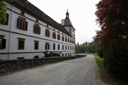 Schloss Eggenberg - die Westseite 