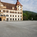 Schloss Eggenberg - der Haupteingang 
